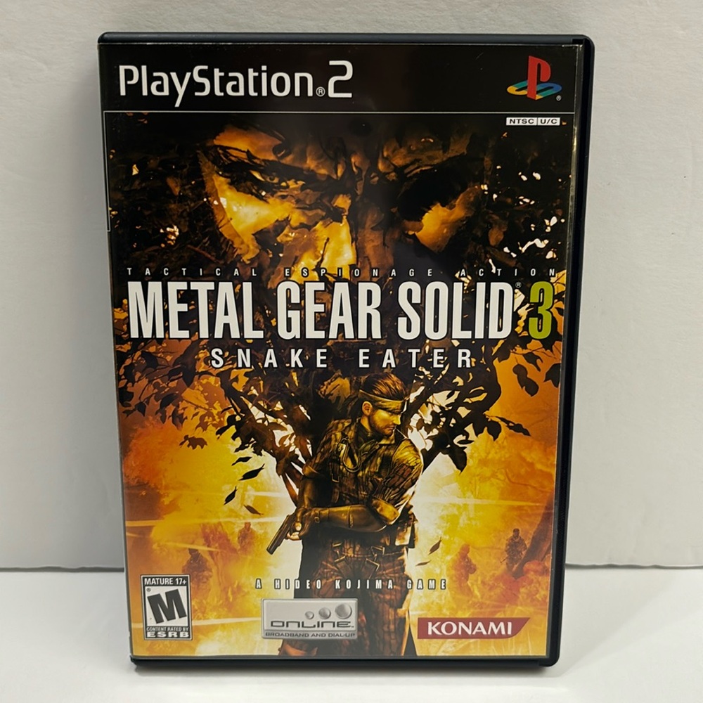 Metal Gear Solid 3 Snake Eater PS2 Game